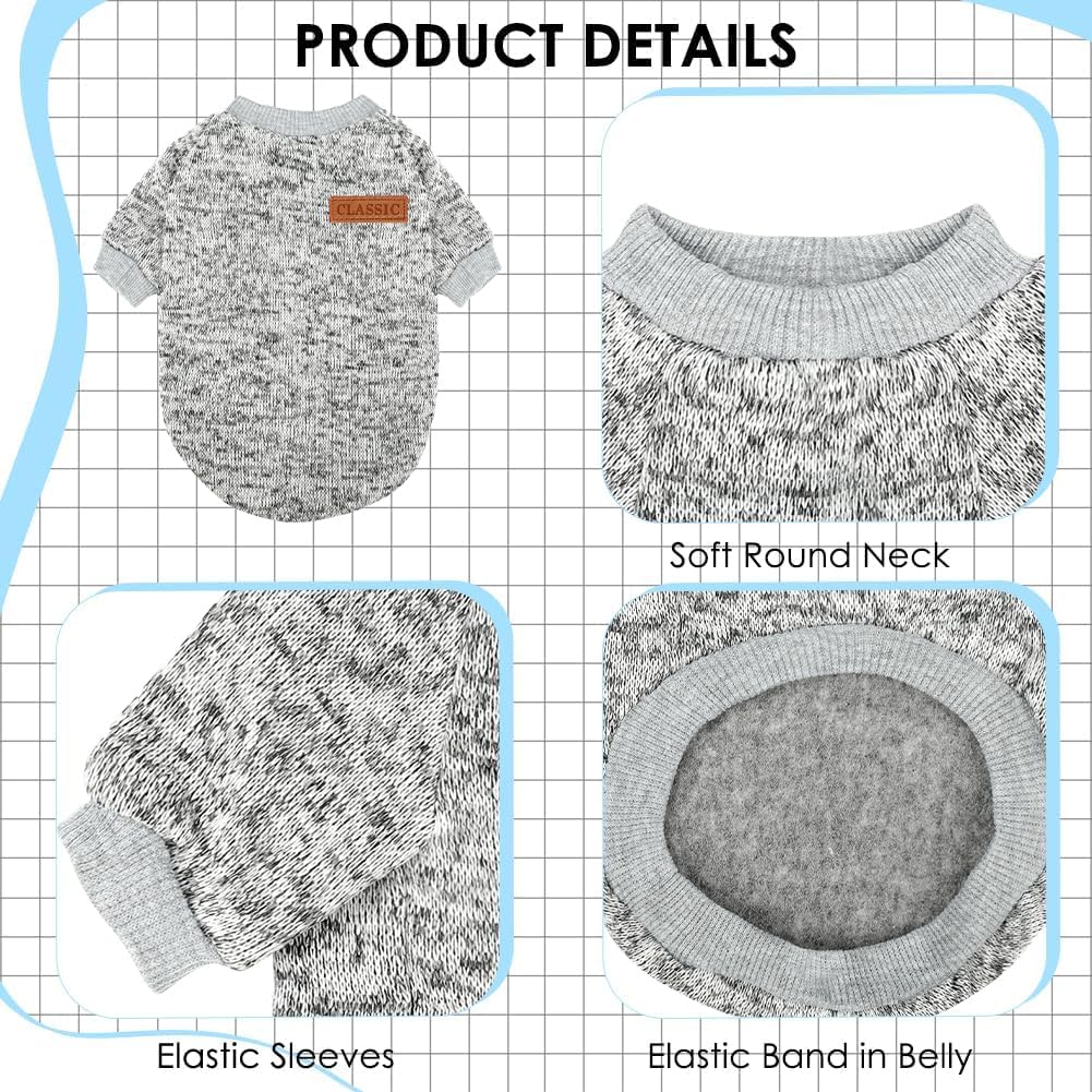Baobicute pull chat petit-style-chaleur, vêtement confortable pour félin et chien.