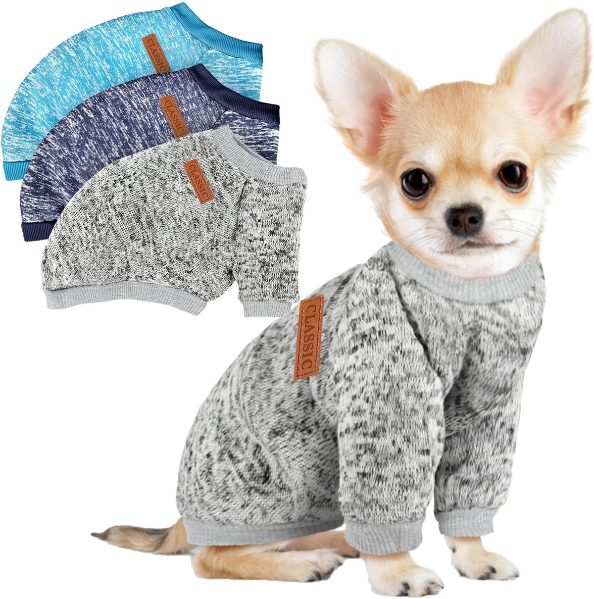 Baobicute pull chien petit-polaire-douceur, confort hivernal.