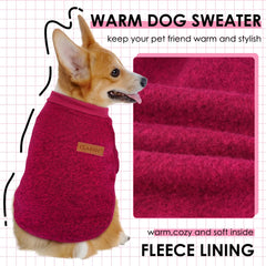 Baobicute pull douceur polyester petit chien — chaleur légère et agréable.
