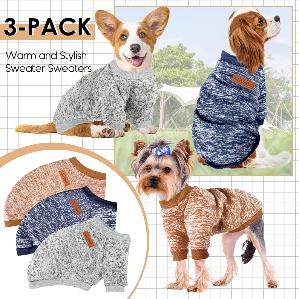 Pull BAOBICUTE pour chien, élastique et durable pour l'hiver.