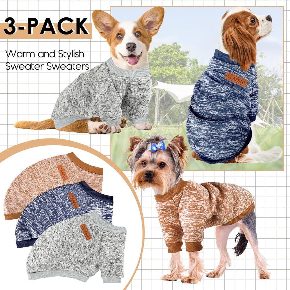 Pull BAOBICUTE pour chien, élastique et durable pour l'hiver.