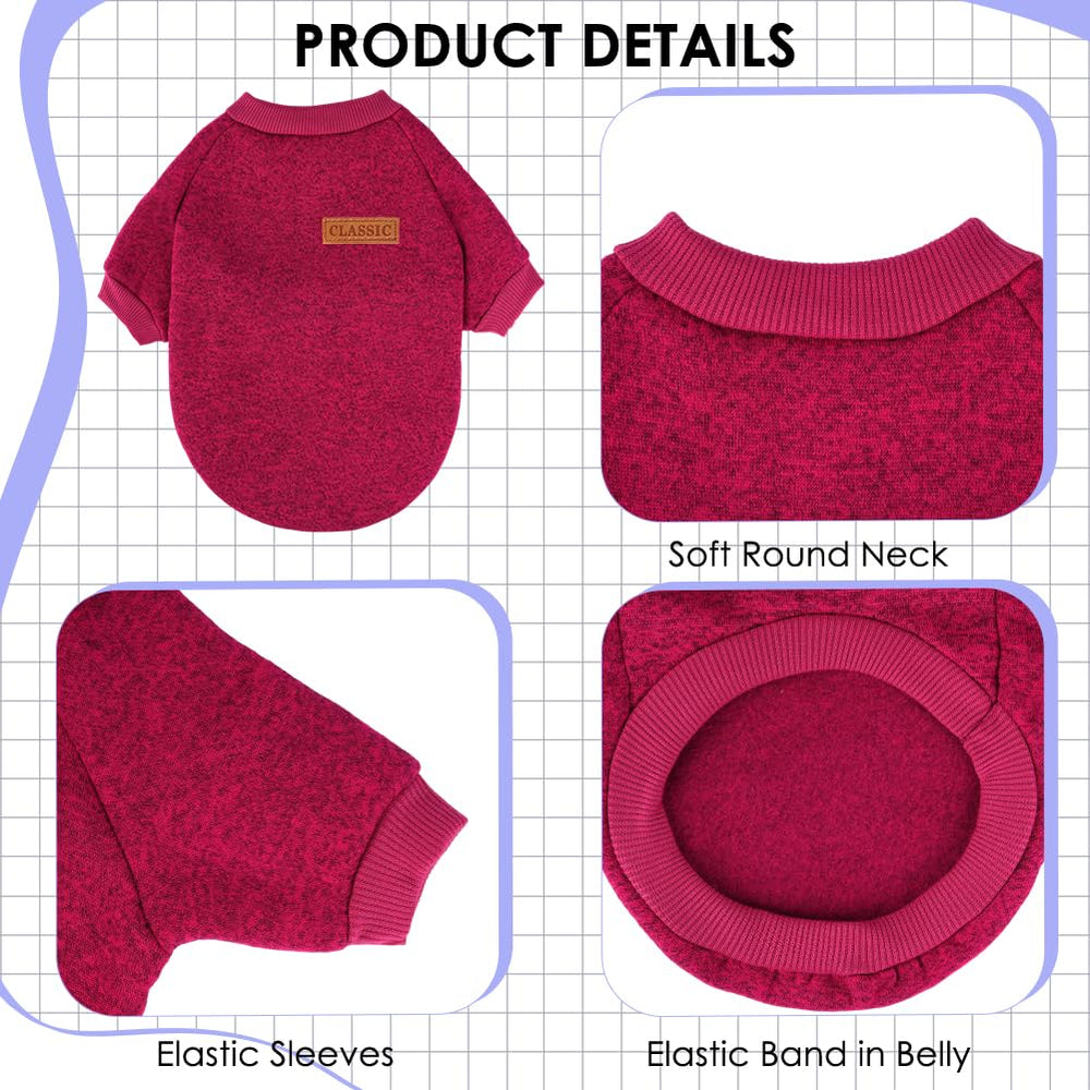 Baobicute pulls élastiques pour petit chien, enfiler rapidement.