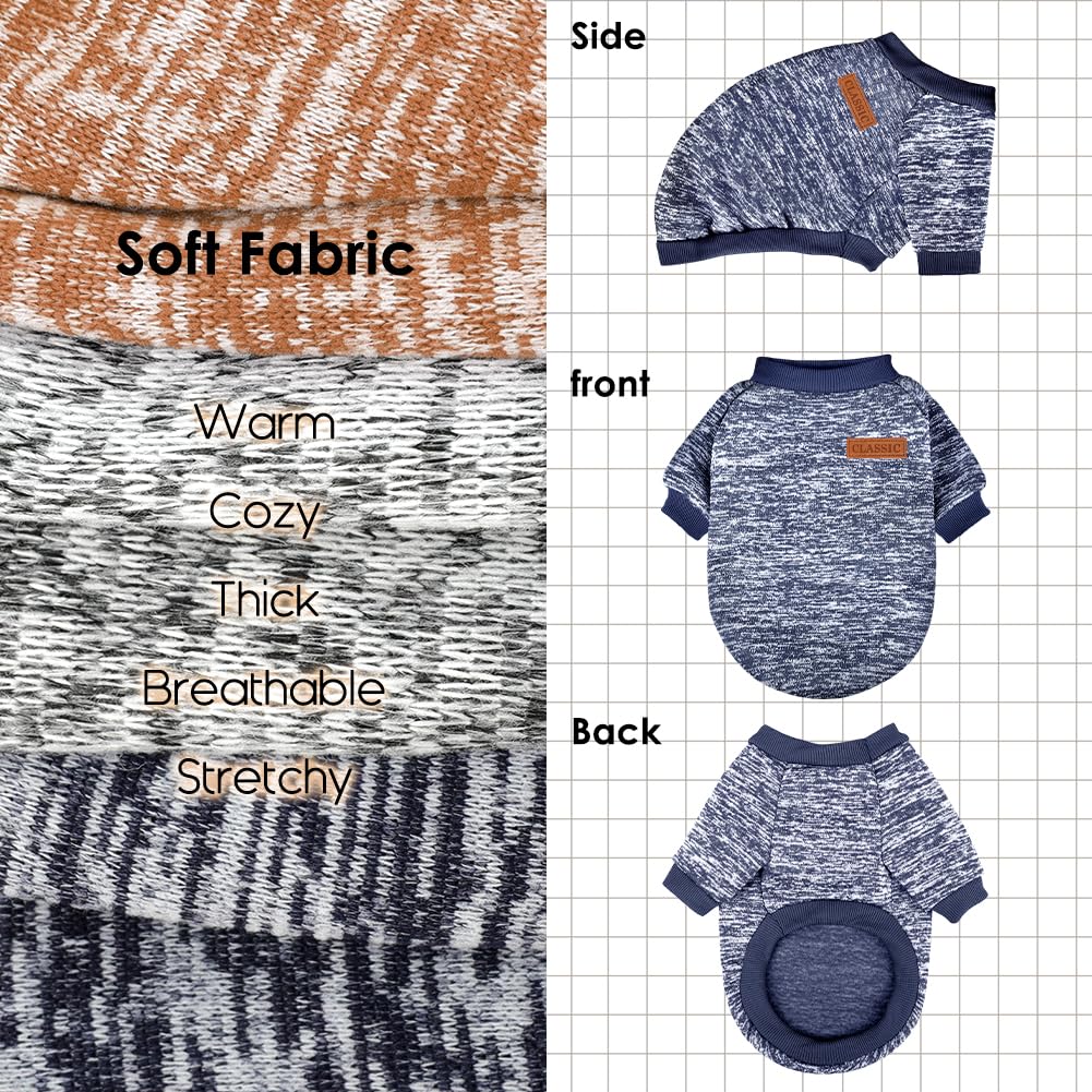 Pull BAOBICUTE pour chien petit, design coloré et tendance.
