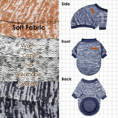 Pull BAOBICUTE pour chien petit, design coloré et tendance.