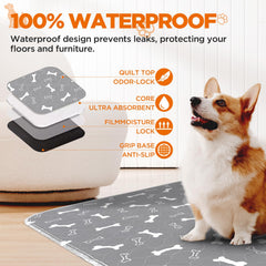 Baodan tapis anti-derapant, stabilité assurée sur le sol et moquettes.