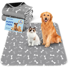 Baodan tapis-pipi-chien-gris-36x48 : matelas réutilisable protégeant sols et moquettes du pipi.