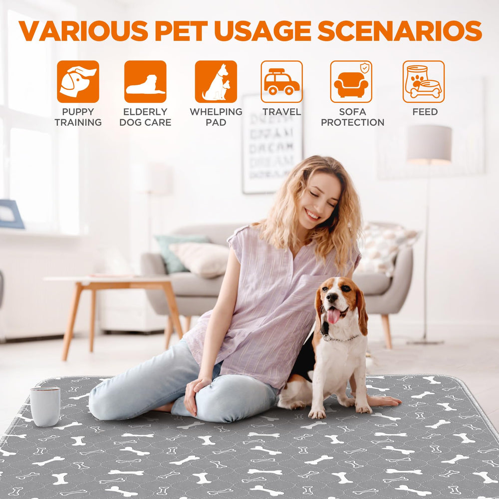Baodan tapis tailles variées, trouvez facilement la taille adaptée à votre chien.