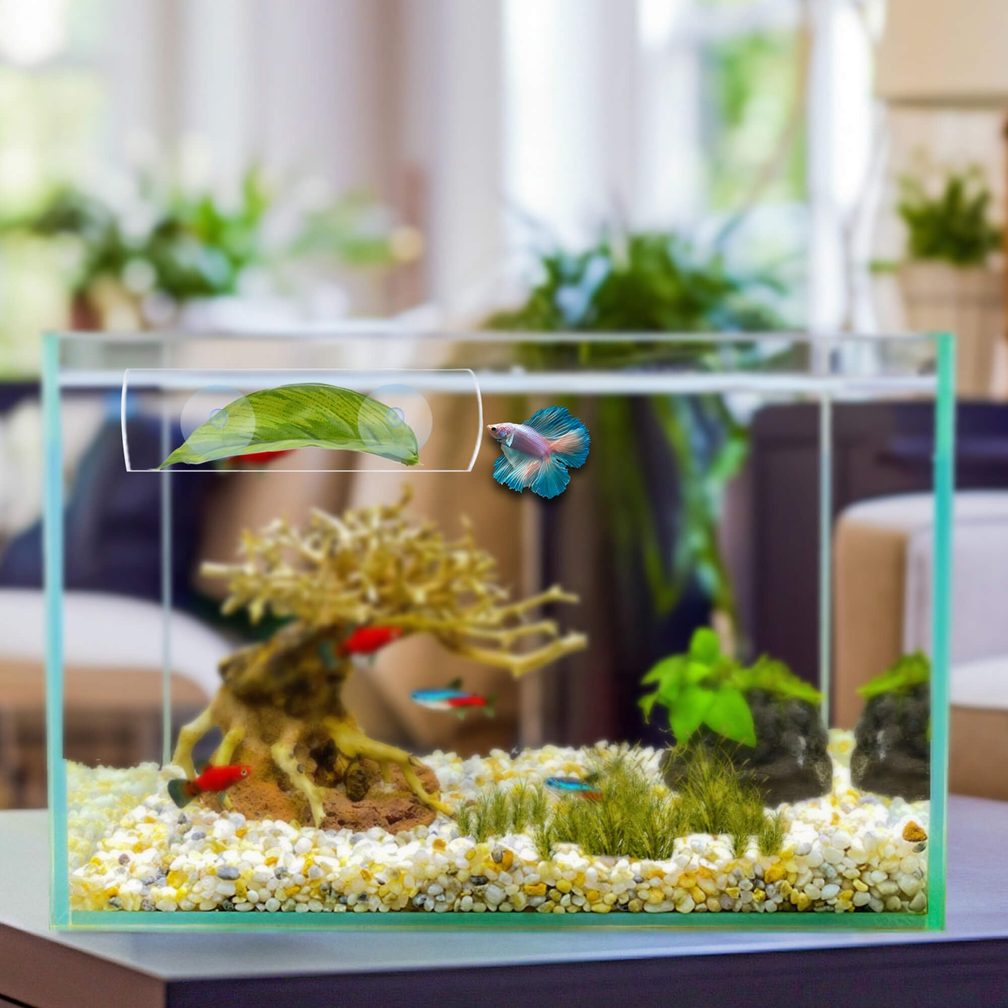 BaoZqua-hamac-feuille-douce-betta: design naturel favorisant le repos.
