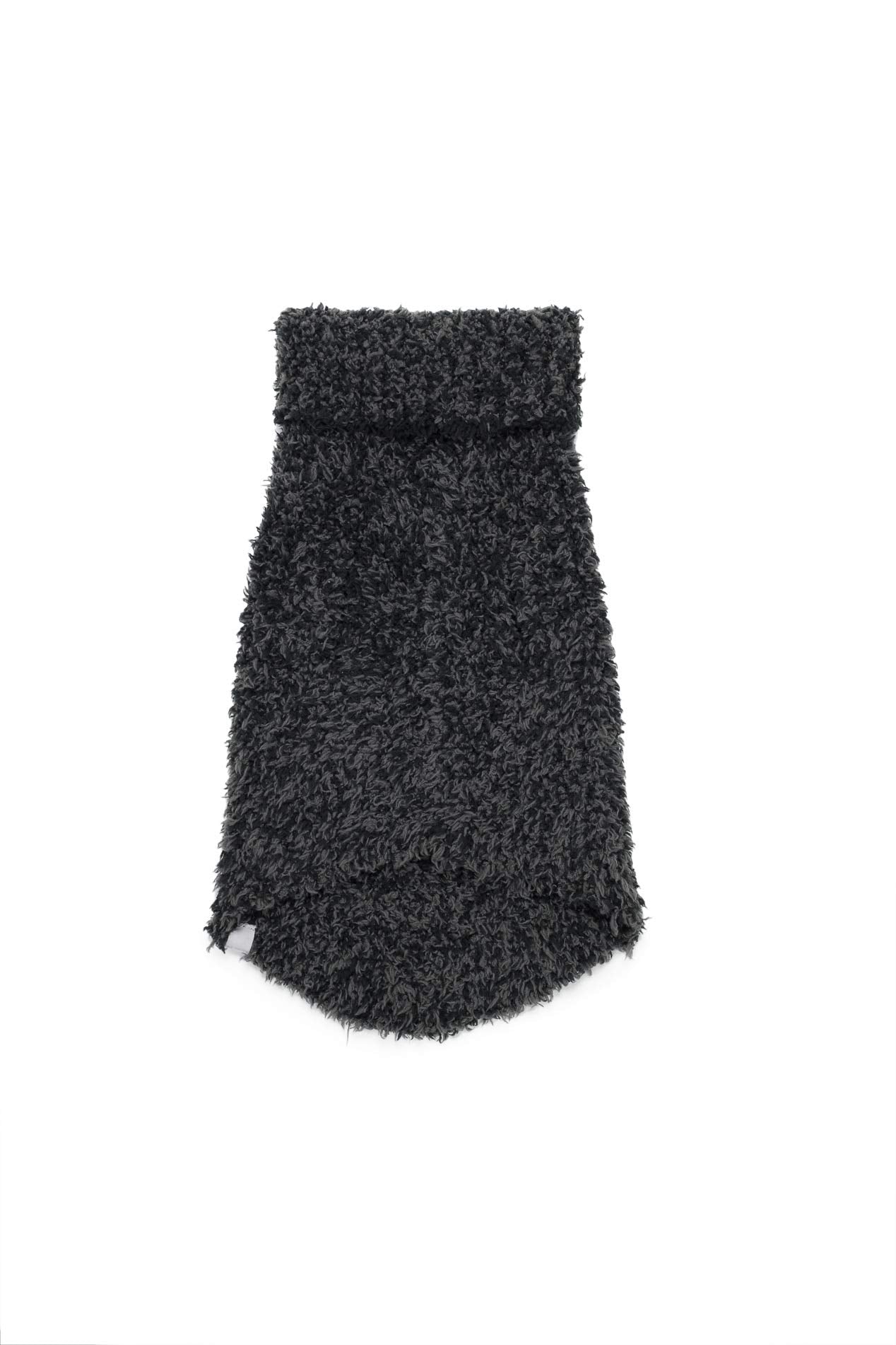 Ouverture haute pratique pour laisse sur pull Barefoot Dreams chien.