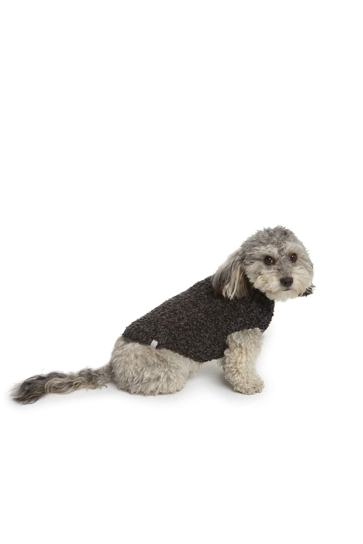 Pull Barefoot Dreams CozyChic pour chien à côtes, garde au chaud lors des sorties.