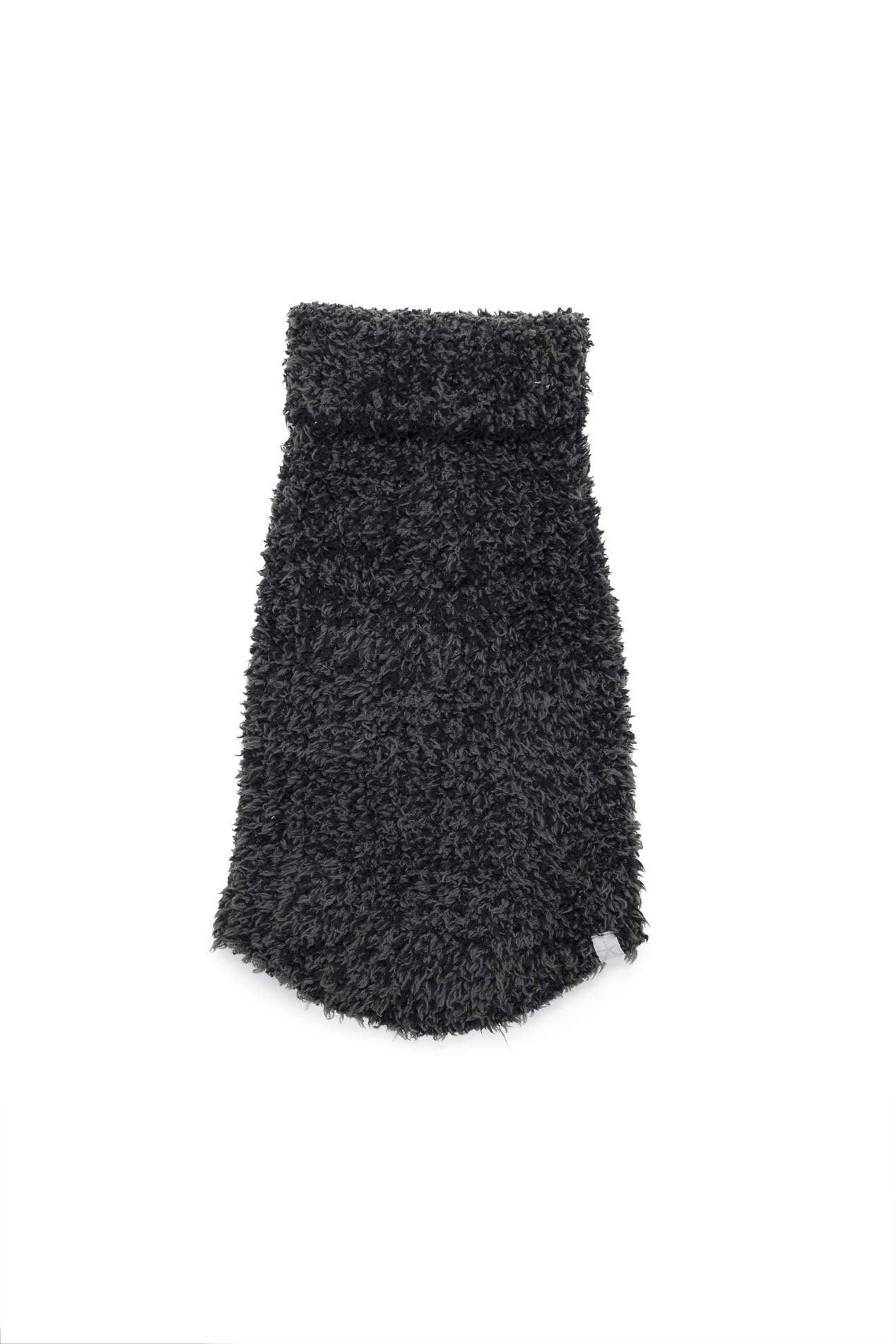 Ouverture pour laisse sur le pull, pratique pour les promenades.