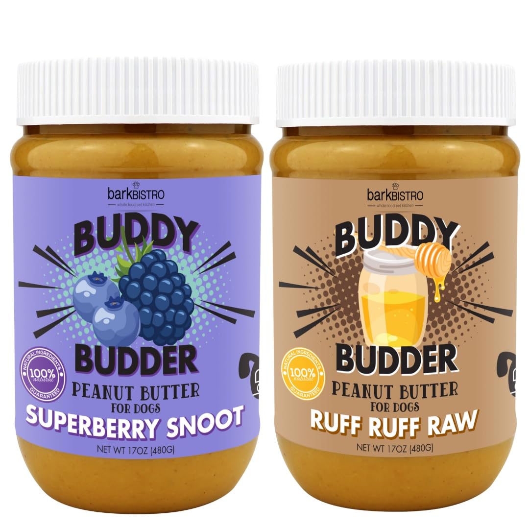 Bark Bistro Superberry Snoot – pot beurre cacahuete, texture riche pour friandises.