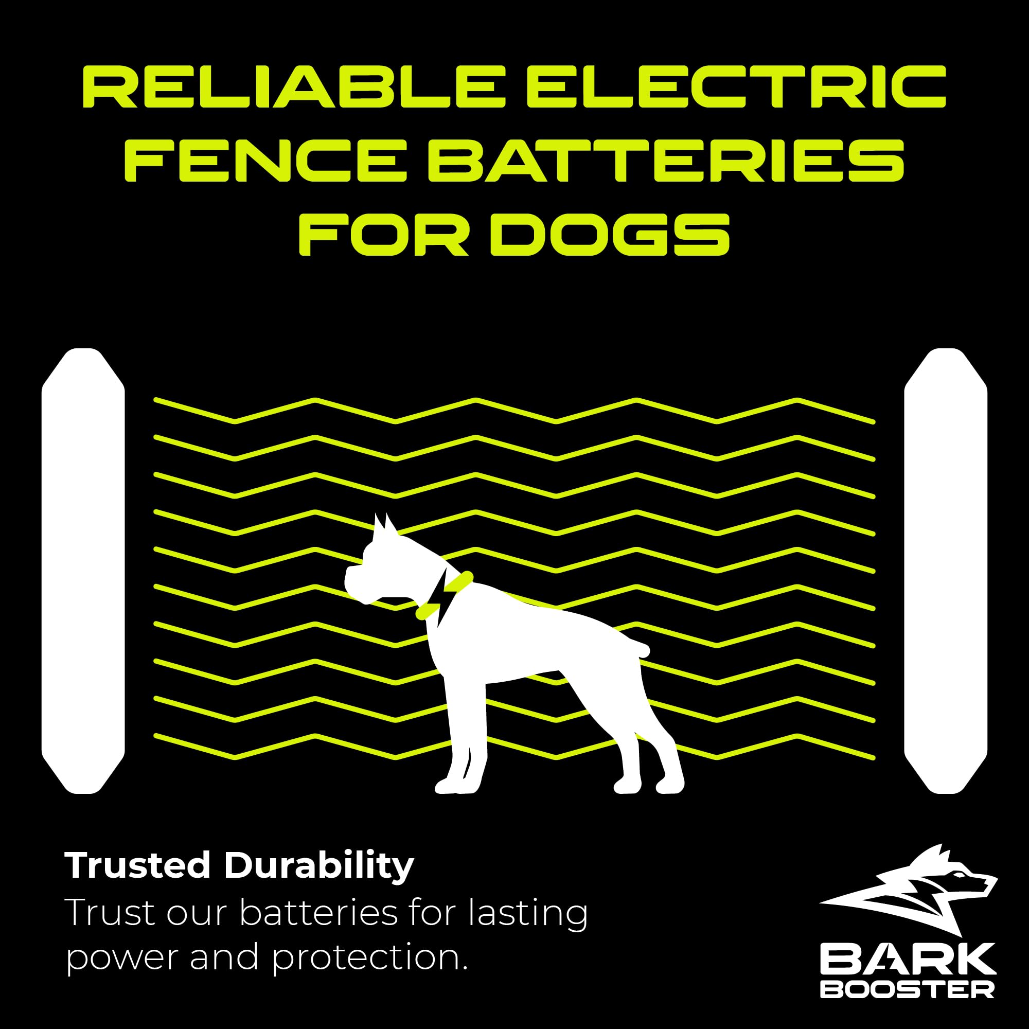 Bark Booster autonomie allongée pour utilisation prolongée du collier.