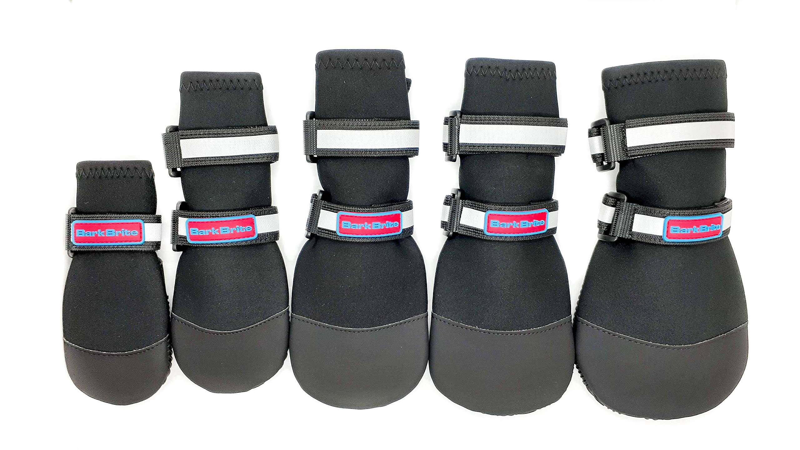 Ensemble de 4 bottines Bark Brite faciles à mettre et à utiliser.