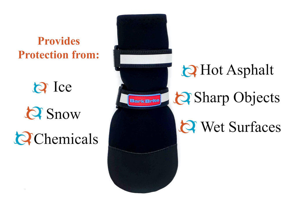 Bark Brite bottes réfléchissantes avec visibilité à 360° pour sécurité extérieure.