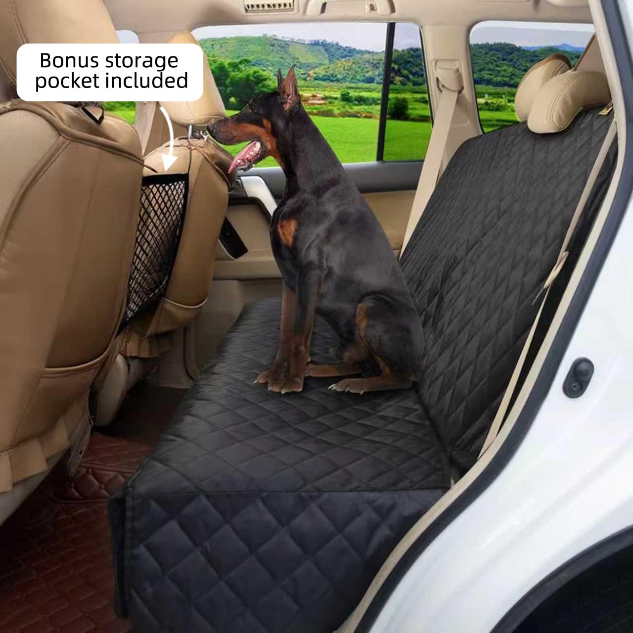 Bark Lover Deluxe: matière résistante et anti-rayures pour chiens actifs