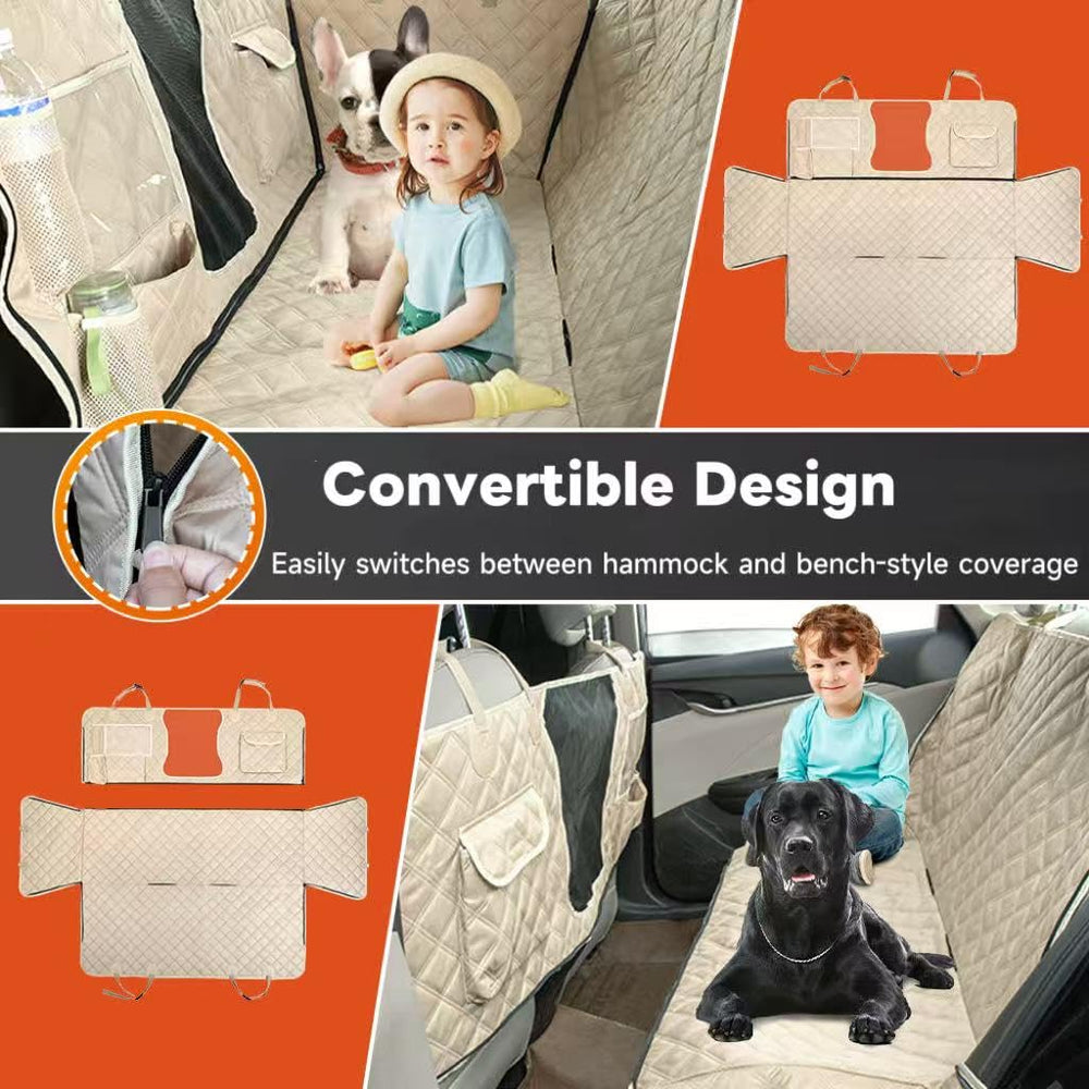 Bark Lover tissu 600D imperméable et renforcé; protection durable des sièges.