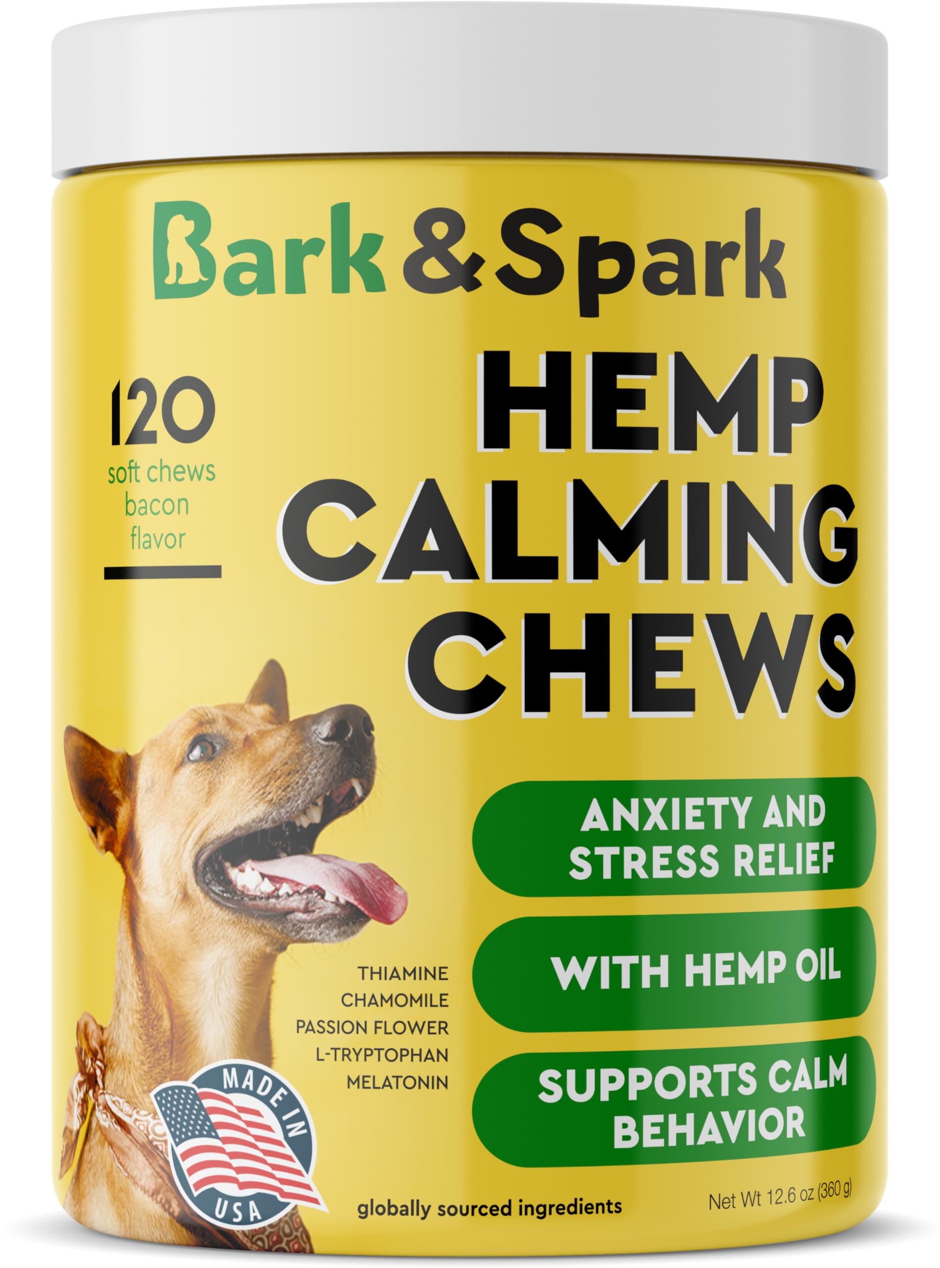 BARK&SPARK friandises apaisantes dans emballage pratique pour favoriser le calme