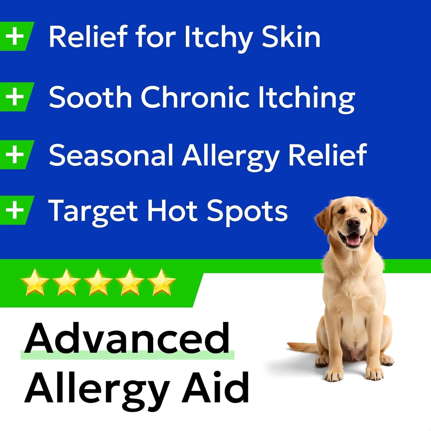 BARK&SPARK gommes allergie chien arômes naturels pour atténuer les démangeaisons.