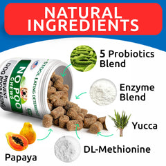 BARK&SPARK probiotiques et enzymes digestives pour soutien intestinal.