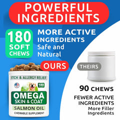 BARK&SPARK Omega3: friandises poisson, support peau et poil