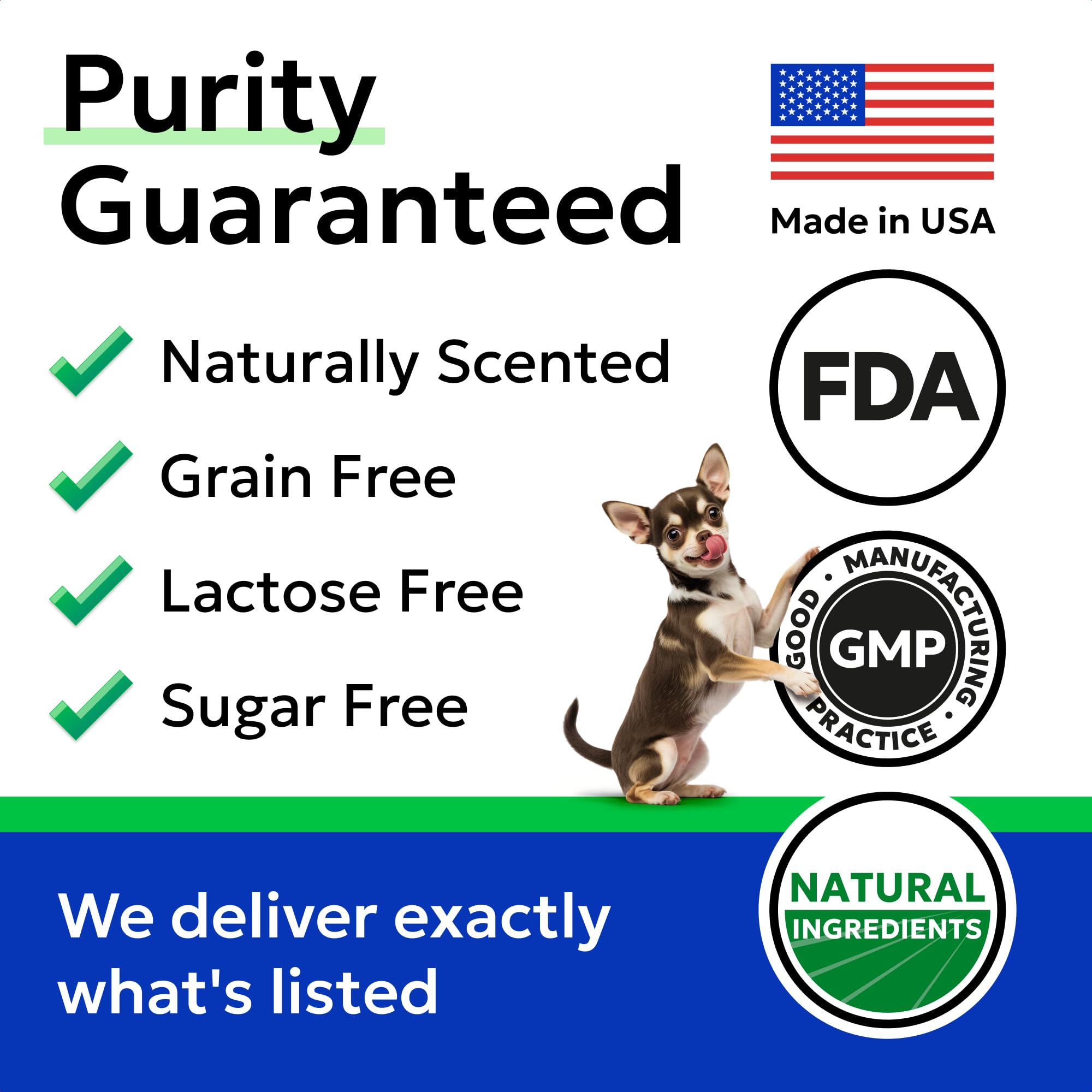 BARK&SPARK Poudre de Potiron USA Qualité: fabriqué aux États-Unis avec ingrédients de qualité
