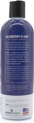 Bark2Basics Blueberry D-Mat: application sur poil humide pour soin quotidien.