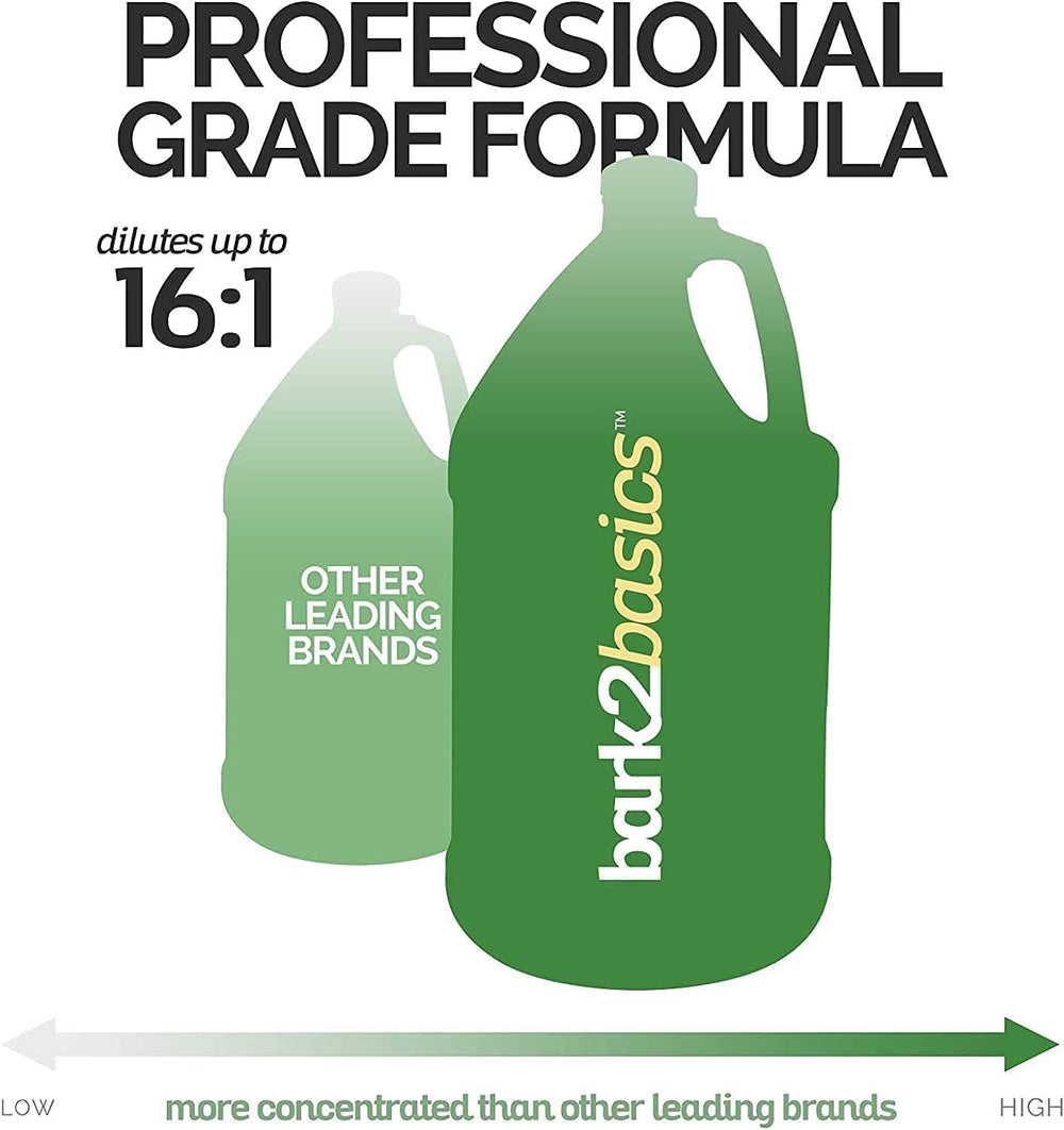 Bark2Basics Senior Bark: concentration 16:1 pour diluer et laver durablement.
