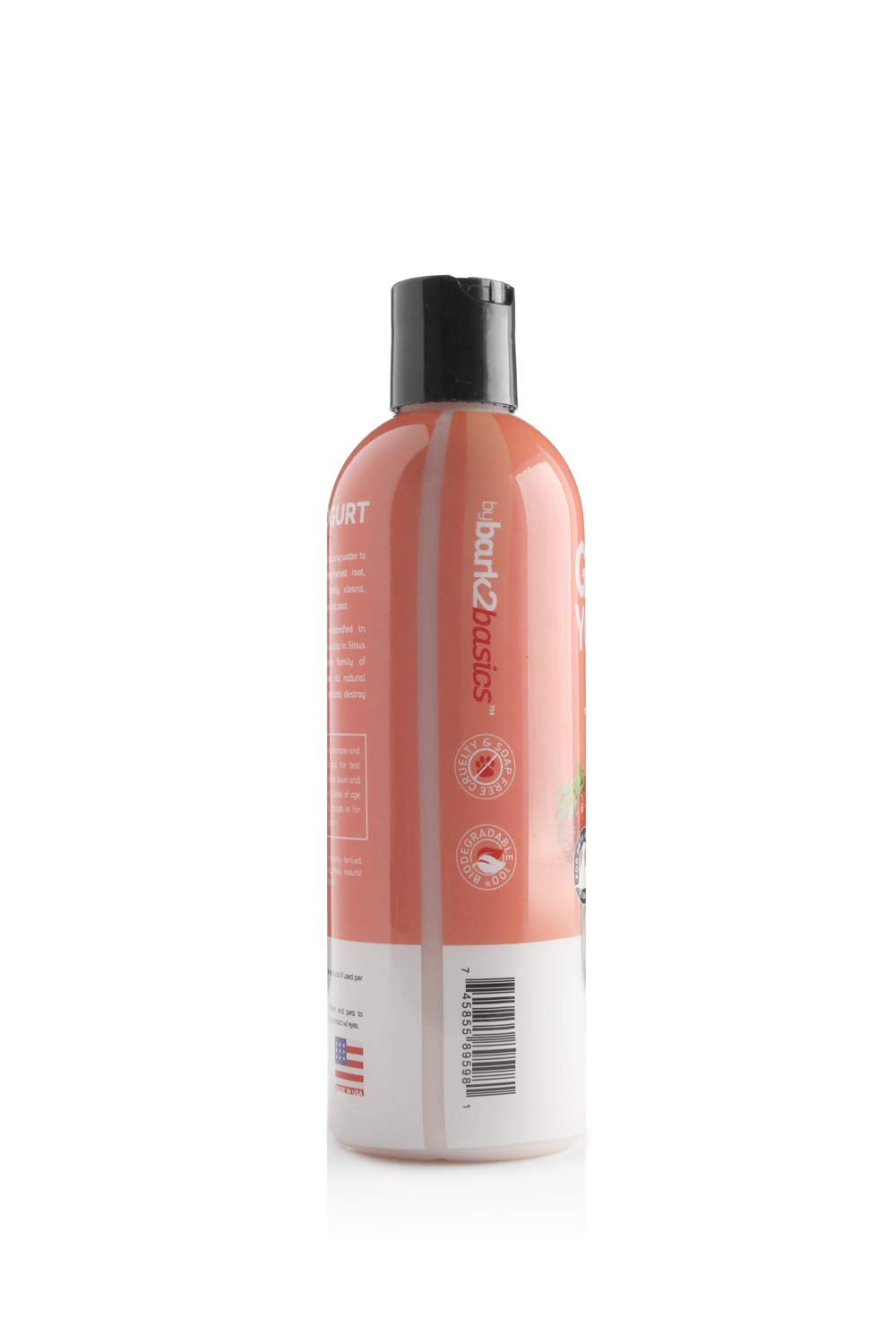 Texture crèmeuse du shampoo Bark2Basics facilite l’application et le rinçage.