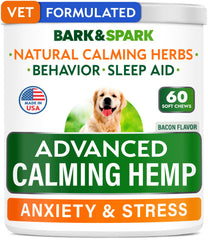BARK&SPARK friandises calmes pour chien en boîte, apaisement lors des trajets