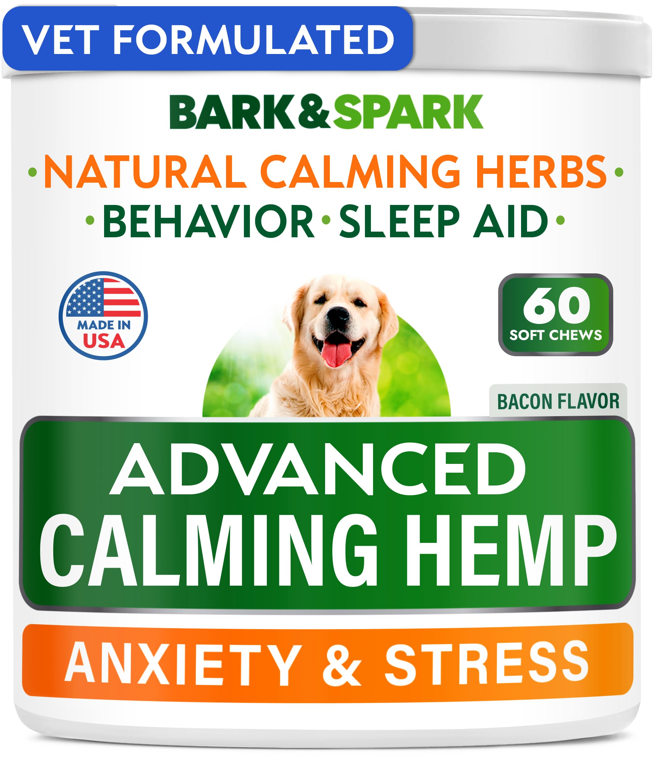 BARK&SPARK boîtes friandises apaisantes pour chien, pratique et prête à l’emploi.