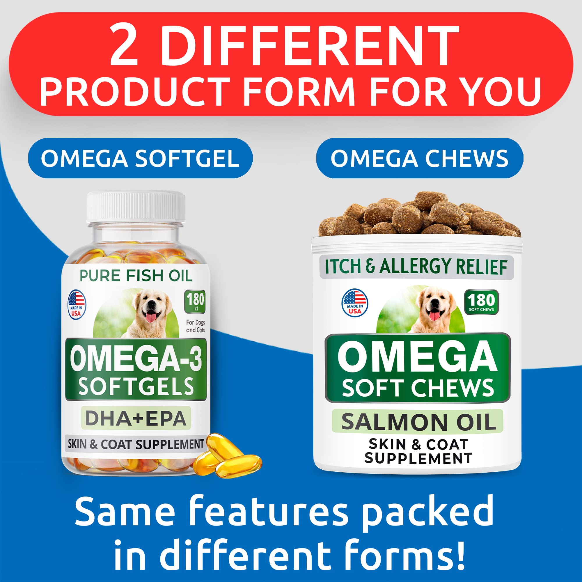 Utilisation quotidienne avec repas, BARK&SPARK Omega3.