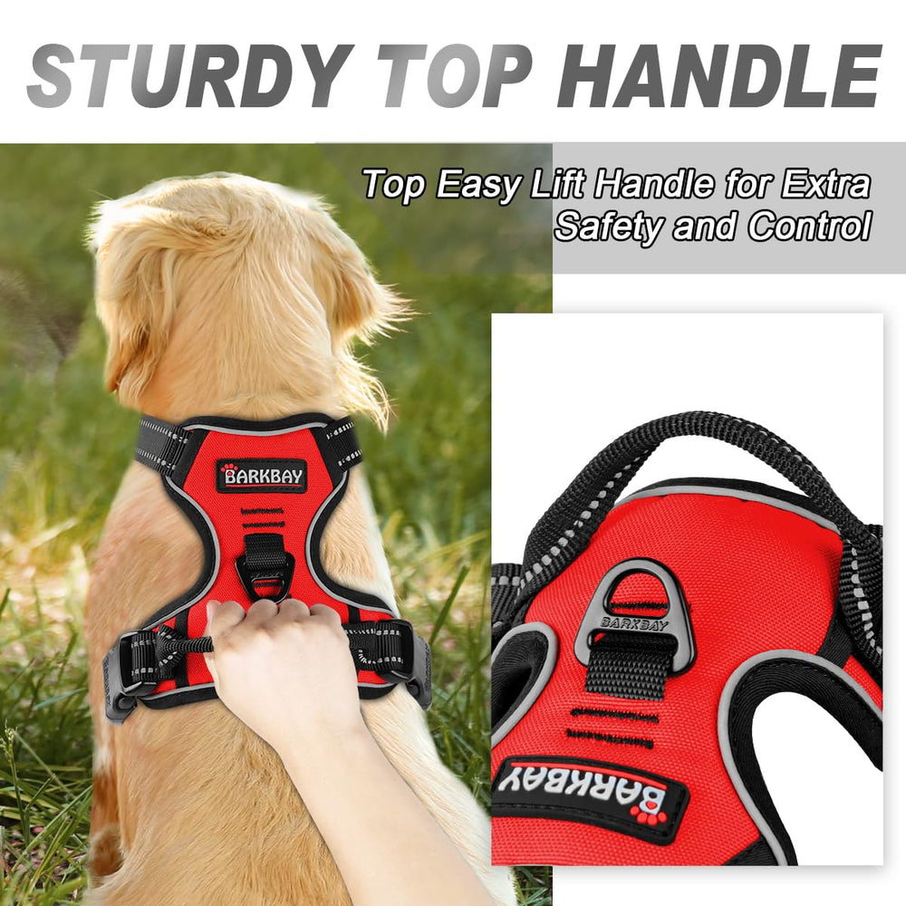 Rembourrage anti-frottement BarkBay protège le chien pendant les balades.
