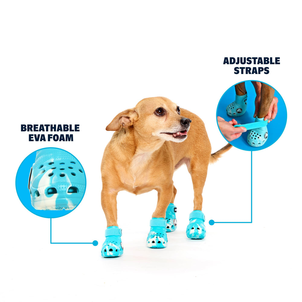 BarkBox bottes Aqua Crocs: sangle reglable assure un maintien sûr pendant la marche