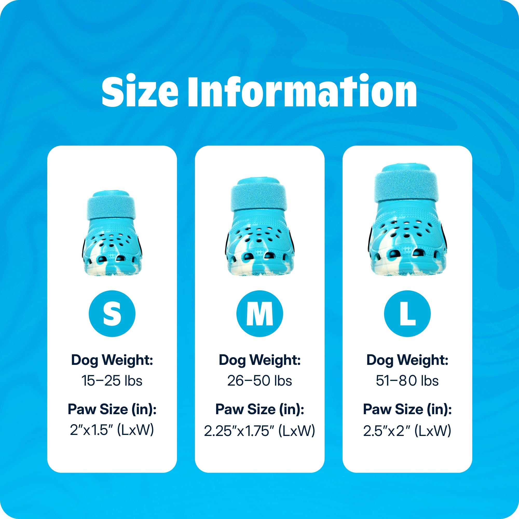 Sangle réglable BarkBox Aqua Crocs assure un ajustement sûr