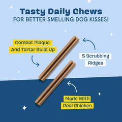 BarkBox Bright batonnet dentaire massage gencives et zones difficiles.