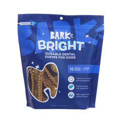 BARKBOX Bright: vue produit des batonnet dentaires durables pour grandes races.