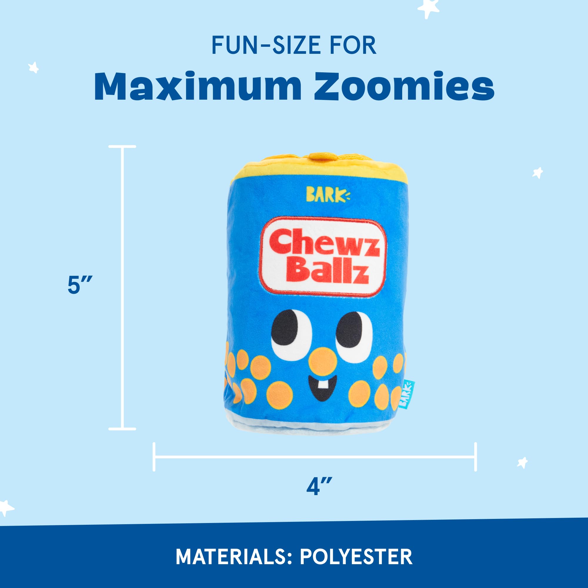 BarkBox Chewz Ballz, cache-gourmandises, stimule curiosité et récompense pendant le jeu.