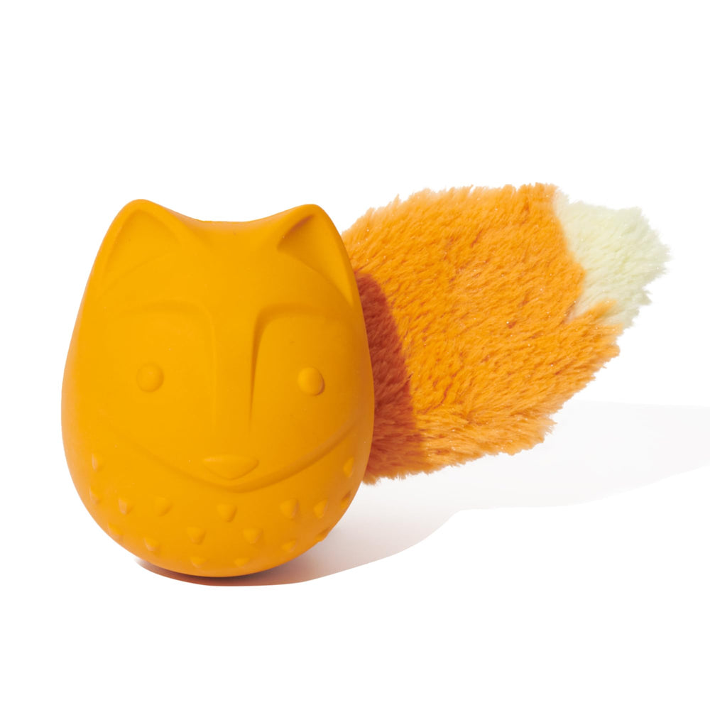 BarkBox Franz le Renard: jouet durable pour chiens actifs et agressifs.