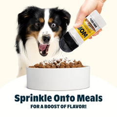 Barkbox garniture-fromage-cheddar-monterey-jack : texture onctueuse pour croquettes et repas variés.
