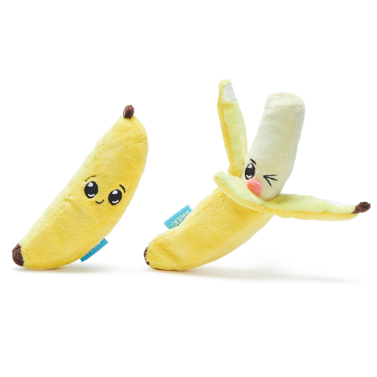 BarkBox Go Bananas: ext-peluche et sifflet pour jeu interactif.