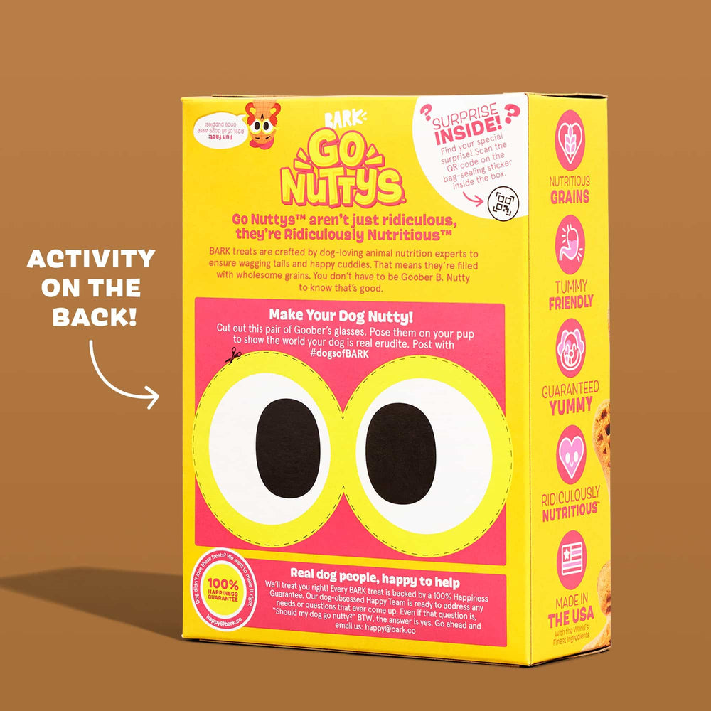 Barkbox Go Nutty: céréales nutritives ajoutant des nutriments quotidiens