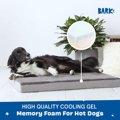 Design gris moderne BarkBox s’intègre au décor.