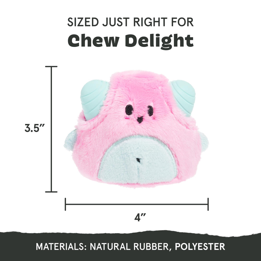 Lover Beast révèle un noyau en caoutchouc naturel pour une mastication durable.