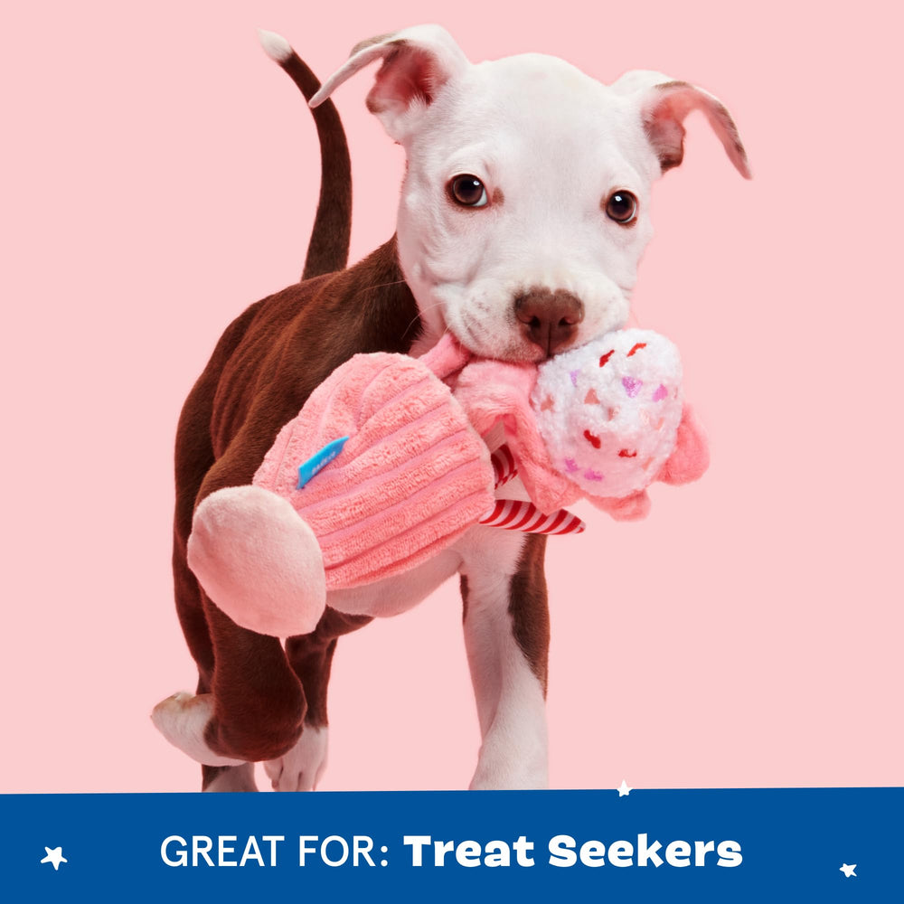 Idéal pour chiens petits et chiots BarkBox Milkshake, léger et maniable.