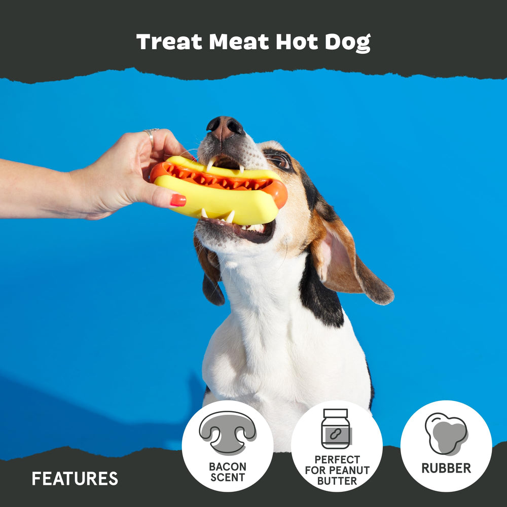 BarkBox Nettoyage dentaire intégré: jouet avec brosses dentaires.