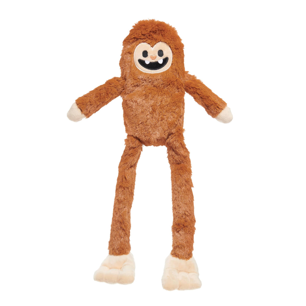 BarkBox Sasquatch Josh - bras whip-n-flip pour lancer et tirer, jouet interactif