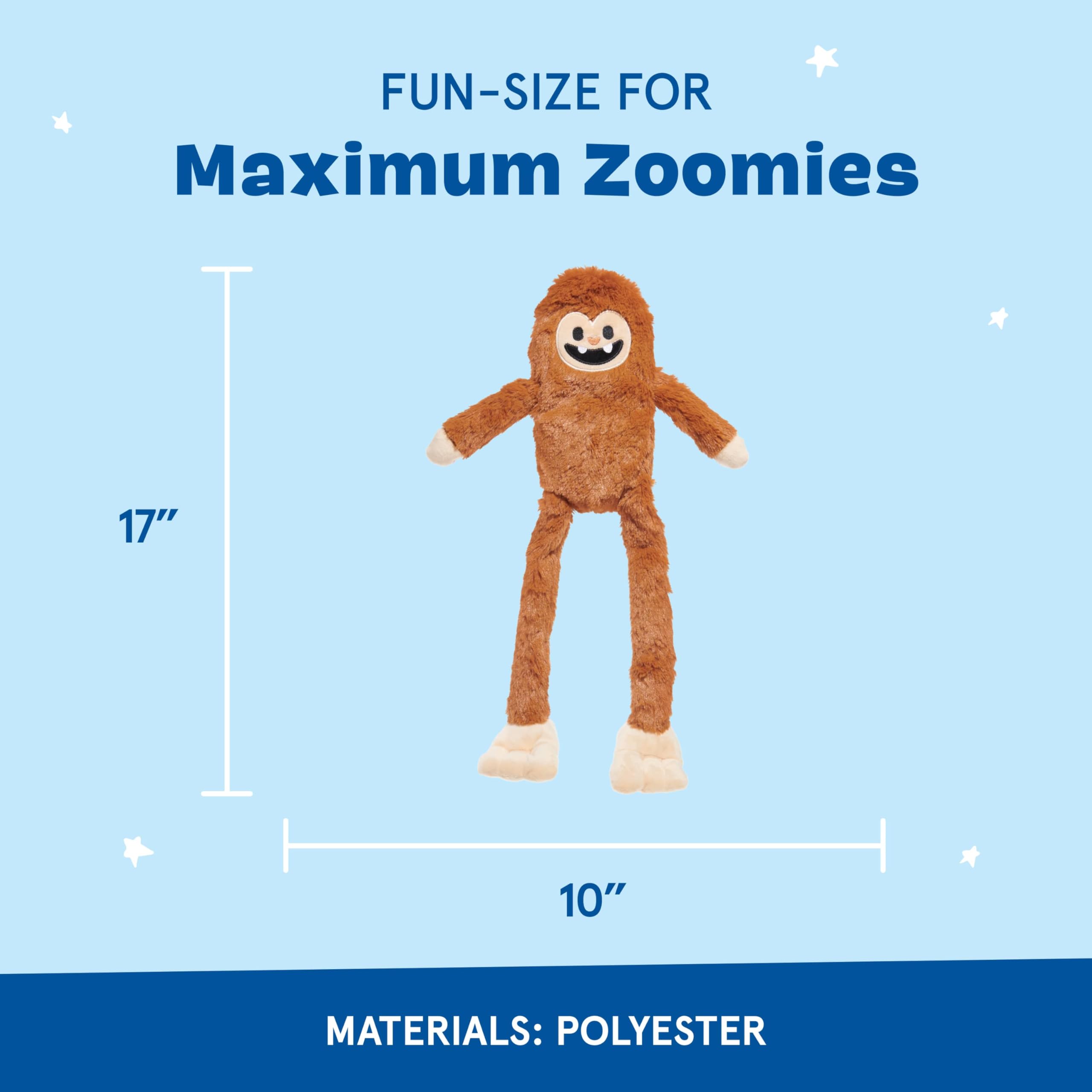 BarkBox Sasquatch Josh - deux sifflets pour plus d’engagement lors du jeu