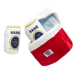 BarkBox Sub Zero Camping Hero : doudou-interactif avec refroidisseur crinkle pour stimulation.