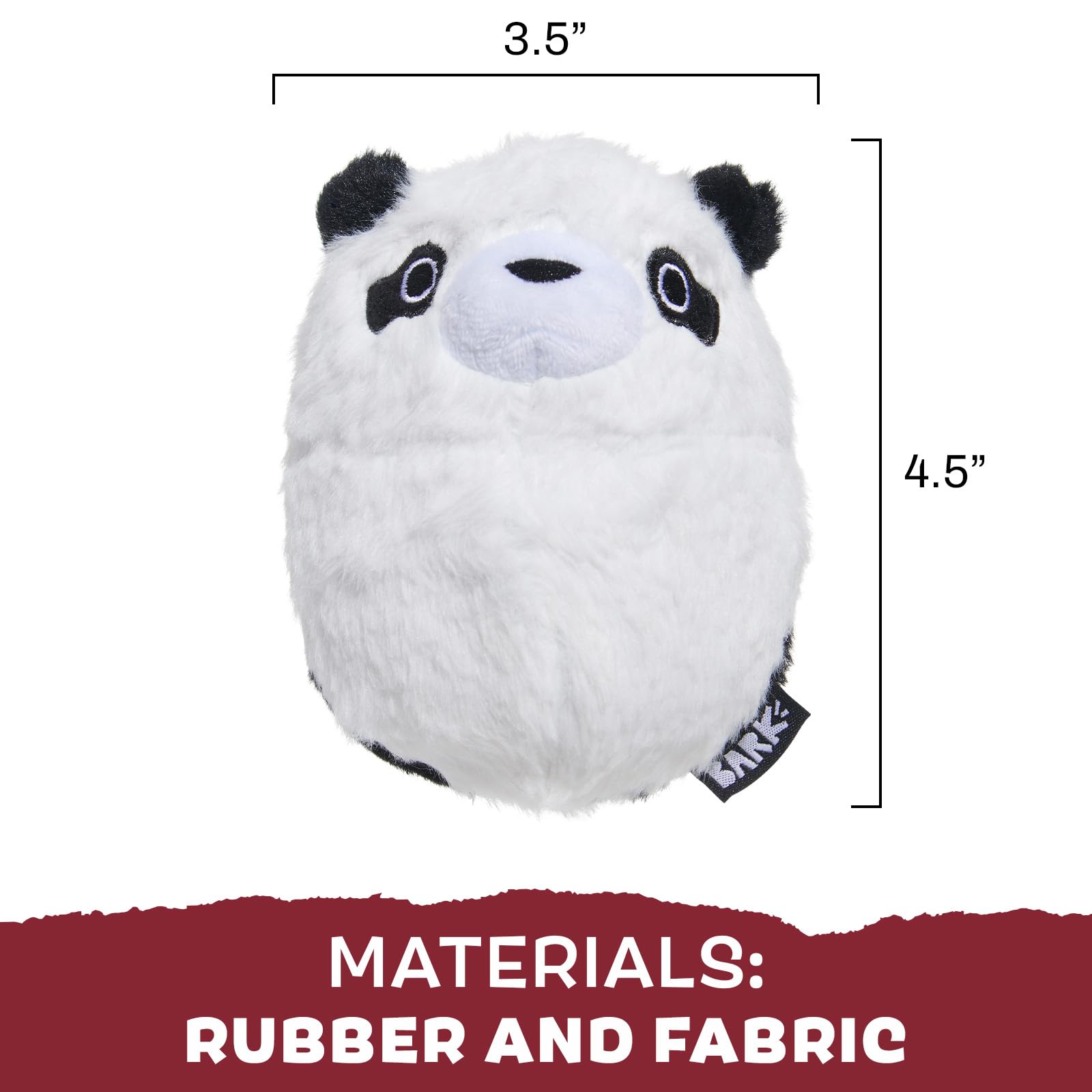 Jouet Panda BarkBox testé, idéal pour renforcer le lien lors des moments de jeu.